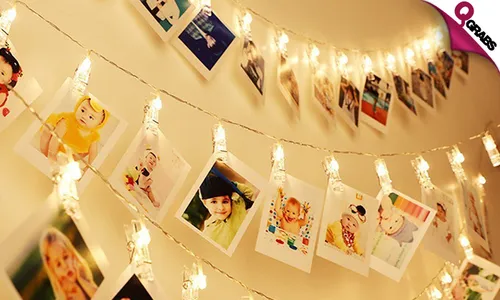 Photo Clip LED Battery-Operated String Lights!